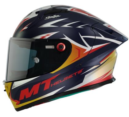 Helmet MT KRE+ CARBON ACOSTA A37 MATT BLUE