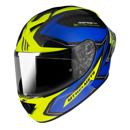 HELMET MT RAPIDE PRO MASTER A7 GLOSS BLUE