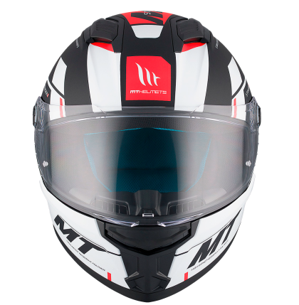 Helmet MT STINGER 2 ZIVZE B5 MATT BLACK/WHITE/RED