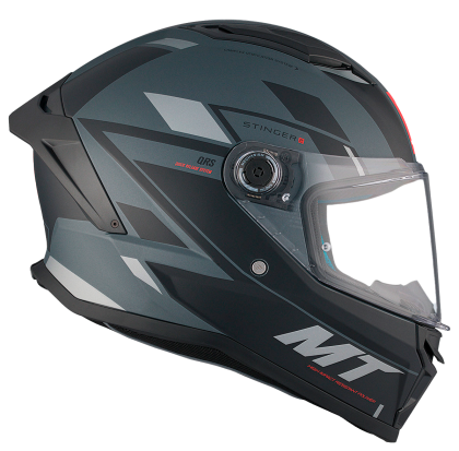 Helmet MT STINGER 2 ZIVZE C2 MATT BLACK/GREY