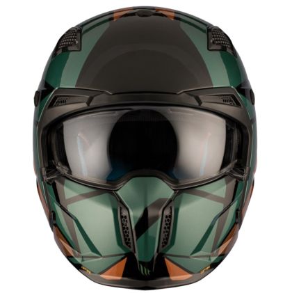 HELMET MT STREETFIGHTER S SV P1R A9 GREEN/BRONZE