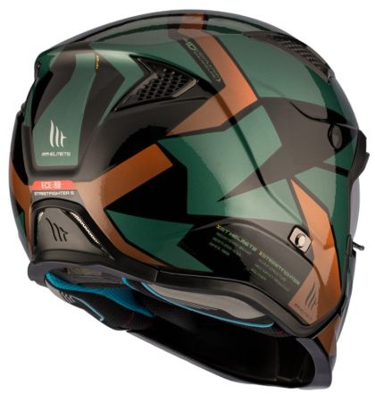 КАСКА MT STREETFIGHTER S SV P1R A9 GREEN/BRONZE