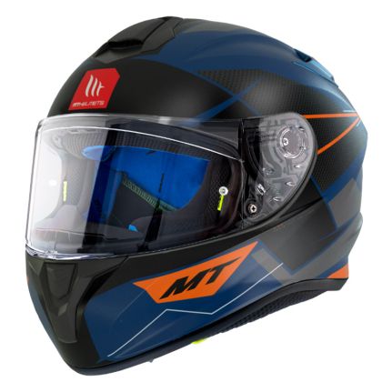 Helmet MT TARGO PODIUM D7 MATT BLUE