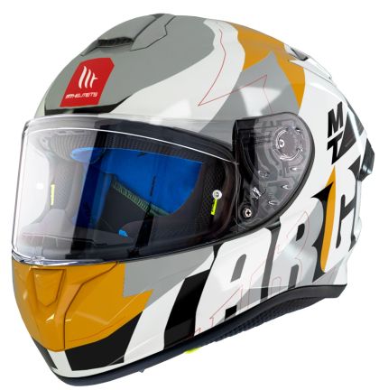 Каска MT TARGO PRO BIGER GLOSS PEARL YELLOW