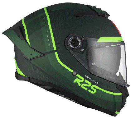 Casca MT THUNDER 4 SV R25 C6 VERDE MAT