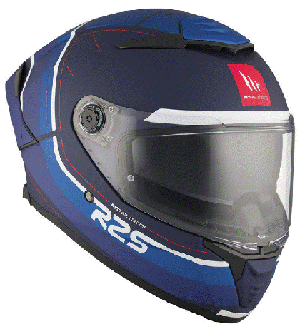 Helmet MT THUNDER 4 SV R25 C7 MATT BLUE