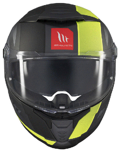 Helmet MT THUNDER 4 SV TREADS D3 MATT GRAY/YELLOW