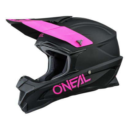 Helmet O'NEAL 1SERIES SOLID BLACK/PINK