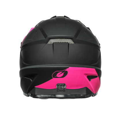 Helmet O'NEAL 1SERIES SOLID BLACK/PINK