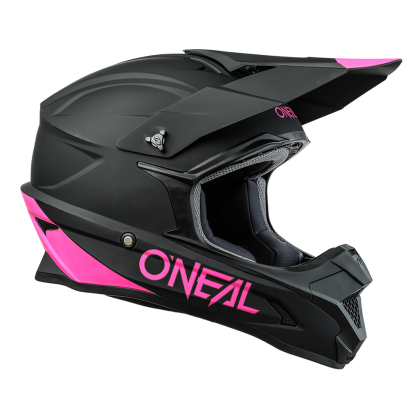 Helmet O'NEAL 1SERIES SOLID BLACK/PINK