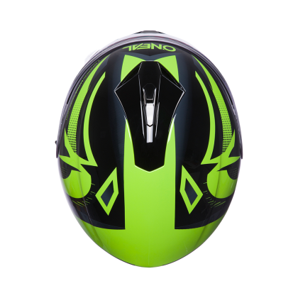 Каска O'NEAL CHALLENGER EXO V.22 BLACK/NEON YELLOW