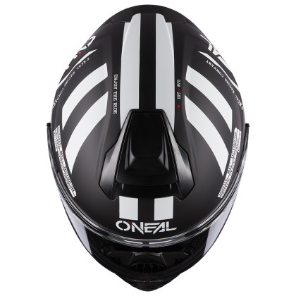 Helmet O'NEAL CHALLENGER WARHAWK BLACK/WHITE/RED V.24