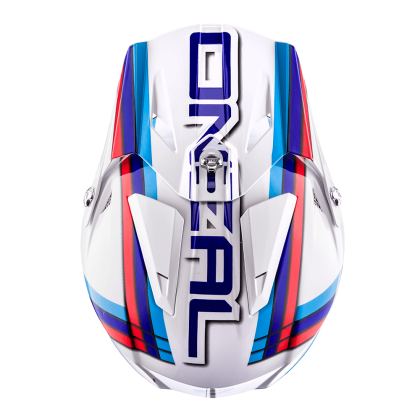 Helmet O'NEAL SLAT CIRCUIT WHITE/BLUE/RED