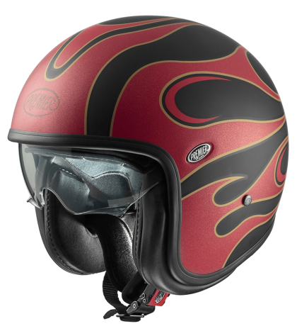 Helmet PREMIER Vintage FR RED