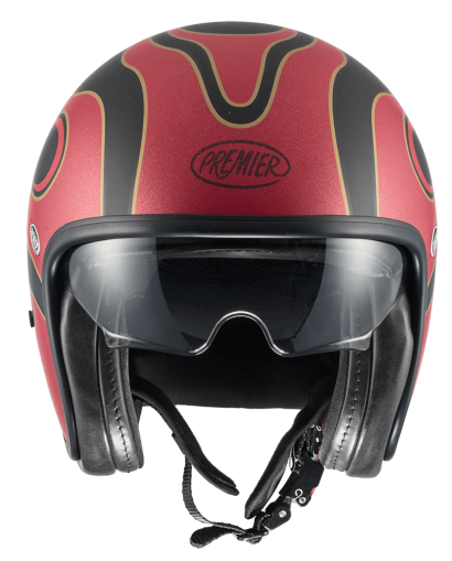 Helmet PREMIER Vintage FR RED