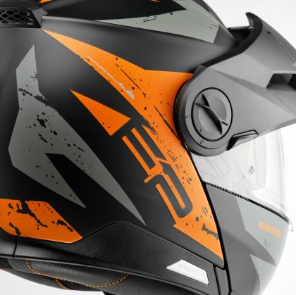 SCHUBERTH E2 EXPLORER ORANGE helmet