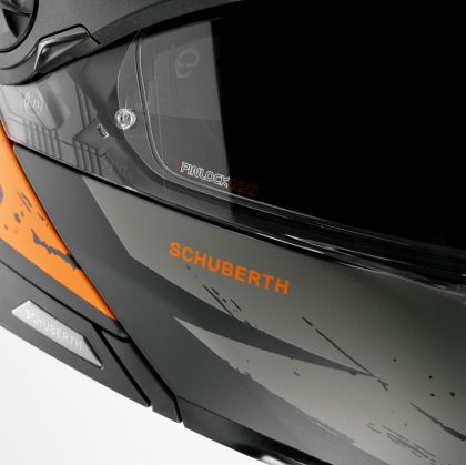 SCHUBERTH E2 EXPLORER ORANGE helmet