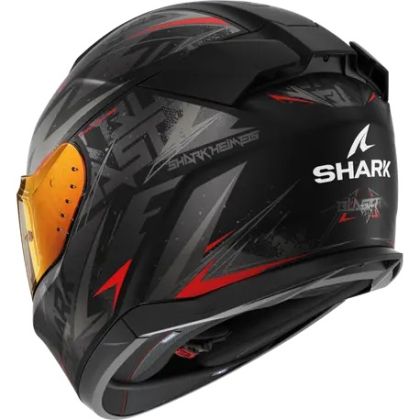 Helmet SHARK D-SKWAL 3 BLAST-R MATT BLACK/GREY/RED