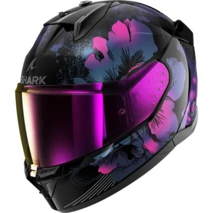 Helmet SHARK D-SKWAL 3 LADY MAYFER GLOSS BLACK/VIOLET