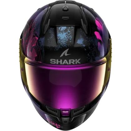 Casca SHARK D-SKWAL 3 LADY MAYFER GLOSS BLACK/VIOLET