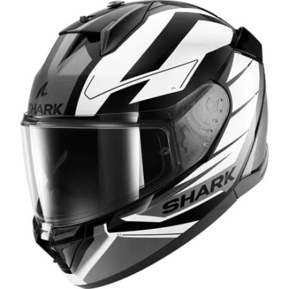 Helmet SHARK D-SKWAL 3 SIZLER GLOSS BLACK/GREY/WHITE