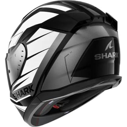 Helmet SHARK D-SKWAL 3 SIZLER GLOSS BLACK/GREY/WHITE