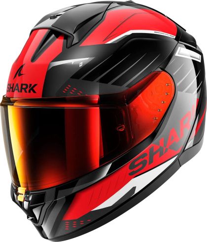 Helmet SHARK RIDILL 2 BERSEK BLACK/WHITE/RED