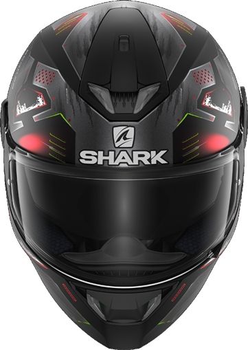 Helmet SHARK SKWAL 2 VENGER BLACK/RED MATT