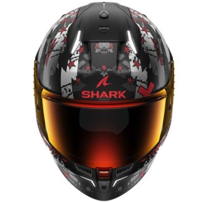 Каска SHARK SKWAL i3 HELLCAT BLACK/GREY/RED