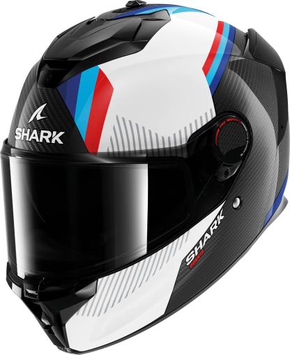 Каска SHARK SPARTAN GT PRO DOKHTA CARBON BLACK/WHITE/RED