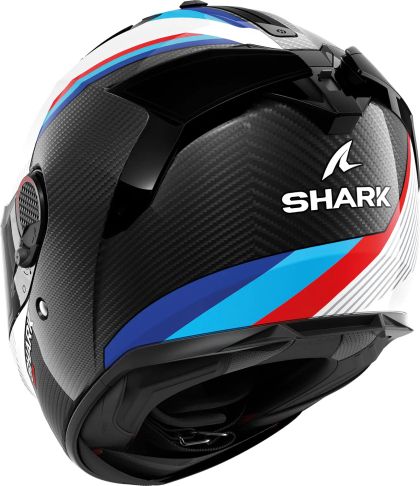 Κράνος SHARK SPARTAN GT PRO DOKHTA CARBON ΜΑΥΡΟ/ΛΕΥΚΟ/ΚΟΚΚΙΝΟ