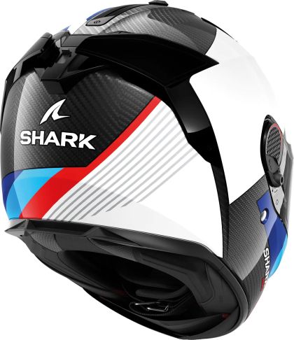 Κράνος SHARK SPARTAN GT PRO DOKHTA CARBON ΜΑΥΡΟ/ΛΕΥΚΟ/ΚΟΚΚΙΝΟ