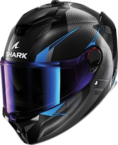 Κράνος SHARK SPARTAN GT PRO KULTRAM CARBON BLACK/ΜΠΛΕ