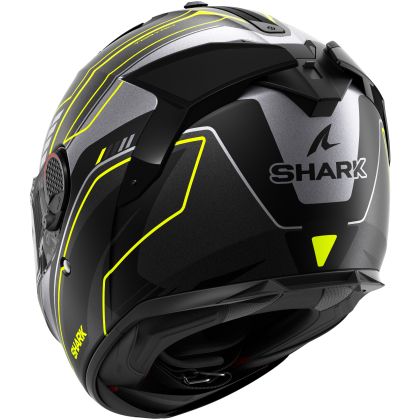 Casca SHARK SPARTAN GT PRO TORYAN NEGRU/GRI/GALBEN FLUO MAT