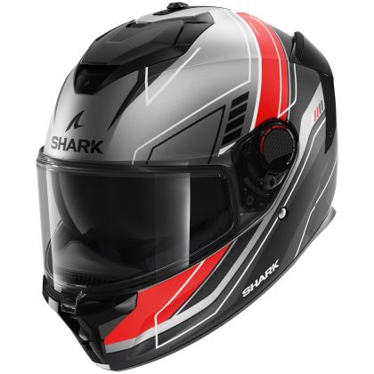 Каска SHARK SPARTAN GT PRO TORYAN GRAY/RED/BLACK MATT