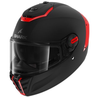 Каска SHARK SPARTAN RS BLACK/RED MATT