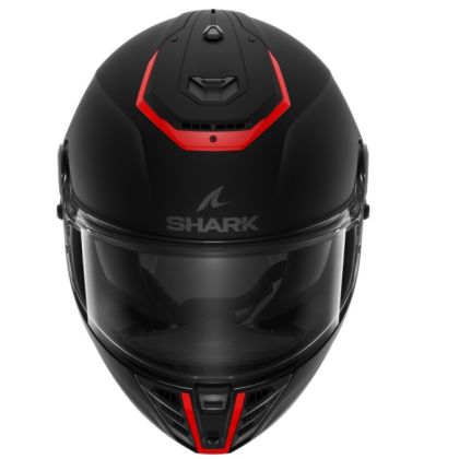 Casca SHARK SPARTAN RS BLACK/RED MAT