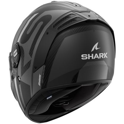 Helmet SHARK SPARTAN RS CARBON SHAWN BLACK/SILVER MATT