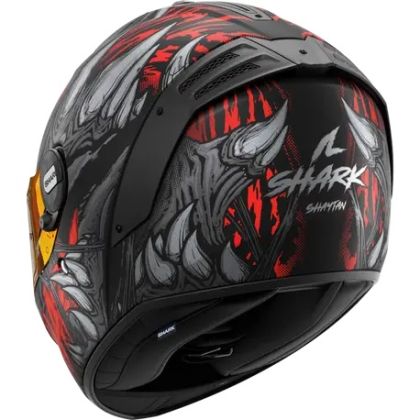 Каска SHARK SPARTAN RS SHAYTAN MATT BLACK/RED