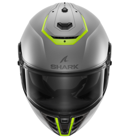 Helmet SHARK SPARTAN RS SILVER/YELLOW FLUO MATT