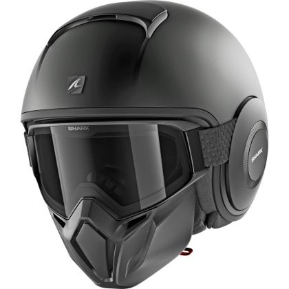 Helmet SHARK STREET-DRAK BLANK BLACK MATT