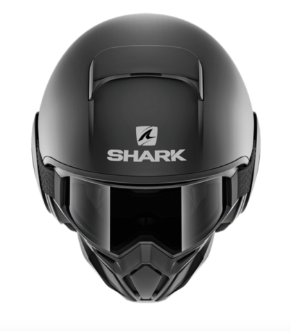 Helmet SHARK STREET-DRAK BLANK BLACK MATT