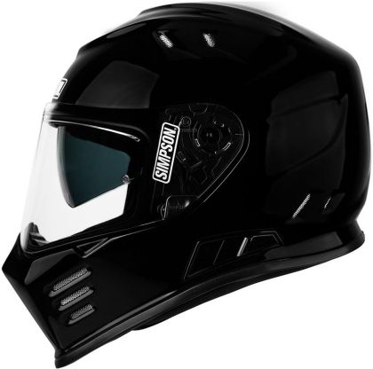 Helmet SIMPSON VENOM SOLID GLOSS BLACK