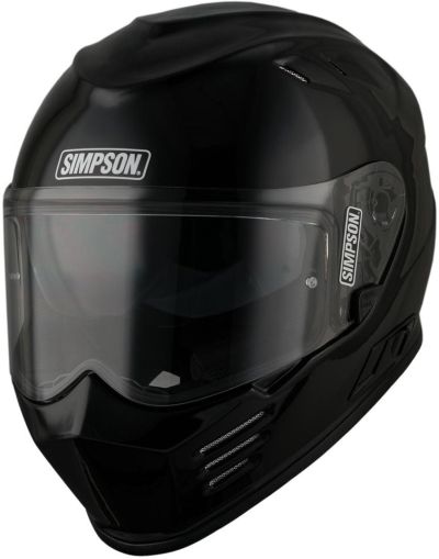 Casca SIMPSON VENOM SOLID GLOSS BLACK