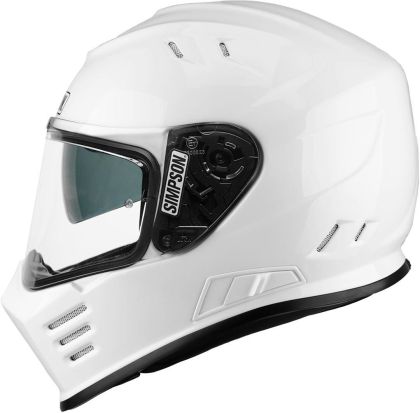 Helmet SIMPSON VENOM SOLID GLOSS WHITE