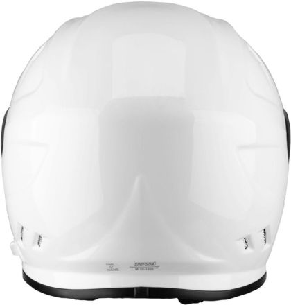 Helmet SIMPSON VENOM SOLID GLOSS WHITE