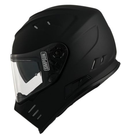 Helmet SIMPSON VENOM SOLID MATT BLACK