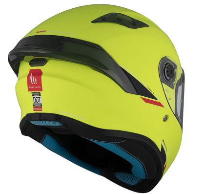 Helmet TARGO S SOLID A3 MATT FLUO YELLOW