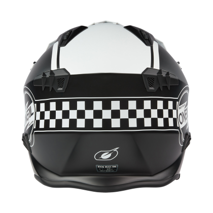 Motorcycle helmet O'NEAL VOLT CLEFT BLACK/WHITE V.24