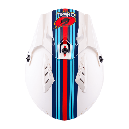 Каска за мотор O`NEAL VOLT MN1 WHITE/RED/BLUE